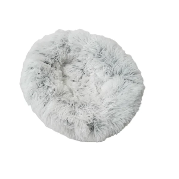 Chikko Quality - Donutkussen - IJzig Wit - 43 cm - Onweerstaanbaar Zacht! - 51Dnspod | Smaakvolle damp – Verzendkosten vrij vanaf 40€