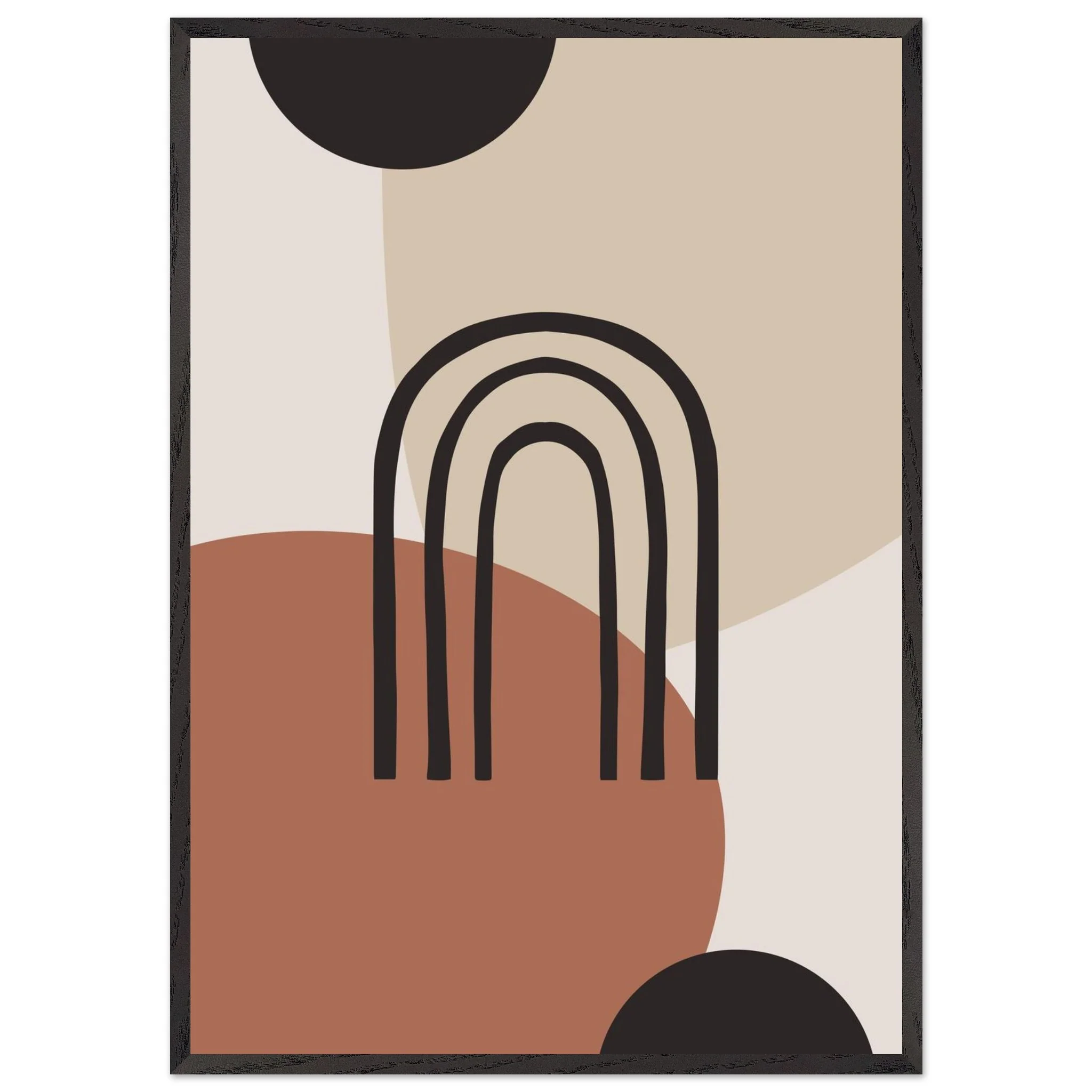 Artfulprints Poster met Lijst Boho - Natural arches - 70x100 cm - Terracotta - 51Dnspod | Smaakvolle damp – Verzendkosten vrij vanaf 40€ Artfulprints Poster met Lijst Boho - Natural arches - 70x100 cm - Terracotta - 51Dnspod | Smaakvolle damp – Verzendkosten vrij vanaf 40€