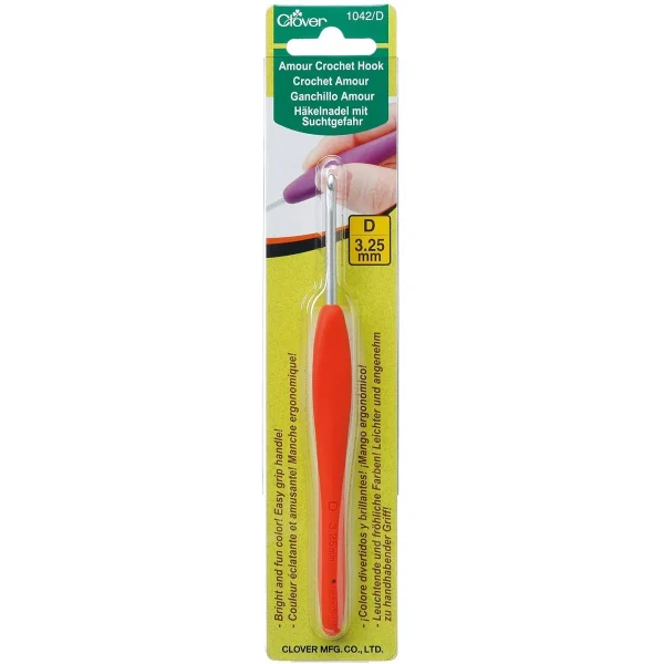 Clover Amour haaknaald 3.25 mm (clover kwart) - 51Dnspod | Smaakvolle damp – Verzendkosten vrij vanaf 40€