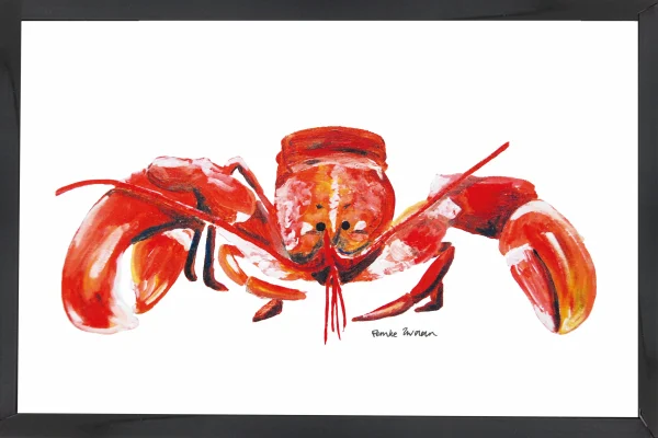 Catchii poster Lobster - meerkleurig - 297x210 cm - 51Dnspod | Smaakvolle damp – Verzendkosten vrij vanaf 40€